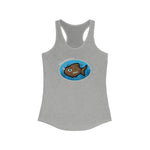 Load image into Gallery viewer, Football Christian Fish – Women&#39;s Ideal Racerback Tank
