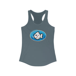 Baseball Christian Fish – Women's Ideal Racerback Tank