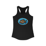 Load image into Gallery viewer, Football Christian Fish – Women&#39;s Ideal Racerback Tank
