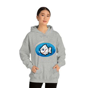 Baseball Christian Fish – Unisex Heavy Blend™ Hooded Sweatshirt