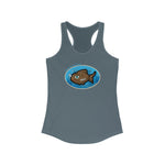 Load image into Gallery viewer, Football Christian Fish – Women&#39;s Ideal Racerback Tank
