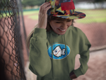 Load image into Gallery viewer, Baseball Christian Fish – Unisex Heavy Blend™ Hooded Sweatshirt
